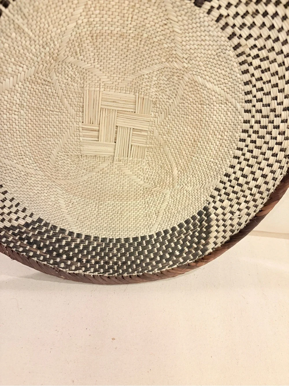 One of a Kind! NEW Woven Basket. Made by Binga people of Zambia Zimbabwe Africa